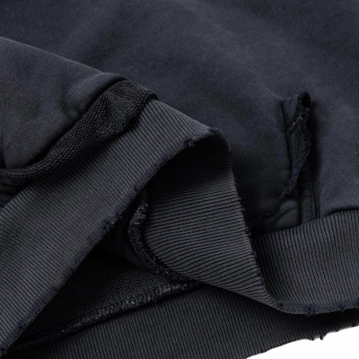 발렌시아가 블랙 프린트 로고 후드티. 744441TRVK21041 Cheap 발렌시아가 블랙 프린트 로고 후드티. 744441TRVK21041