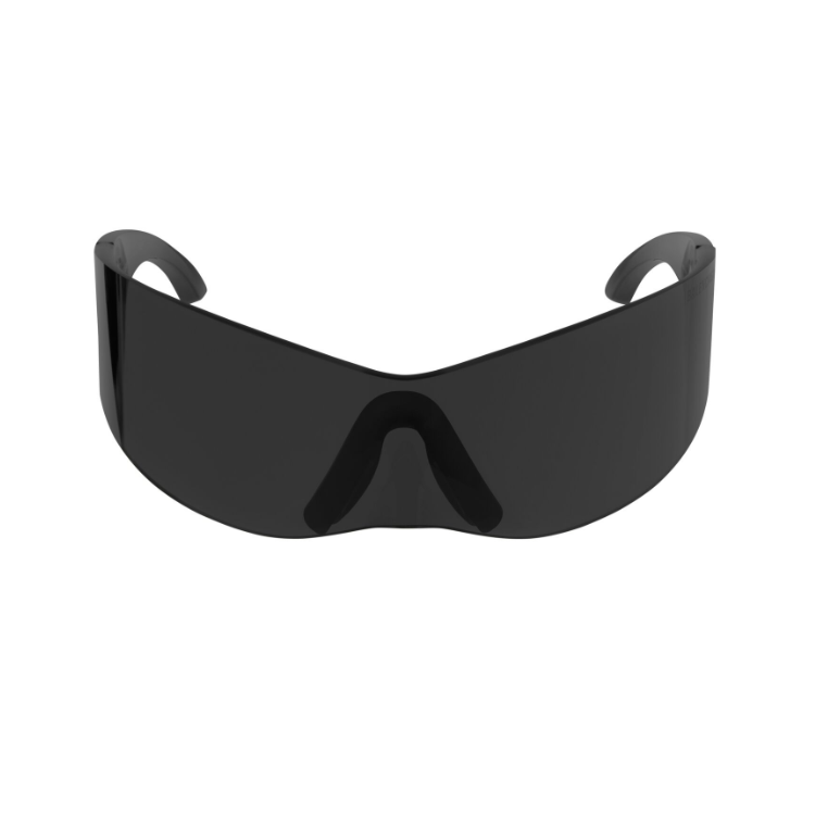 Balenciaga  Black Irregular Shape Sunglasses with Solid Color Design. 768060T00031000 圖 3