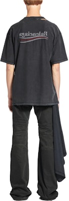 巴黎世家 黑色字母标志圆领T恤 830247TSVF39668 Details for 巴黎世家 黑色字母标志圆领T恤 830247TSVF39668