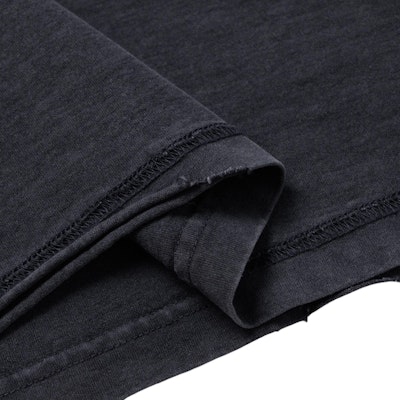 巴黎世家 黑色字母标志圆领T恤 830247TSVF39668 1