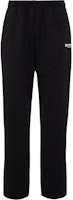 Balenciaga Black Letter Logo Embroidered Knit Joggers with Elastic Pockets. 674594TKVI91070 Balenciaga Black Letter Logo Embroidered Knit Joggers with Elastic Pockets. 674594TKVI91070