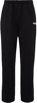 巴黎世家 黑色字母logo刺繡針織彈性口袋運動長褲 674594TKVI91070 Order 巴黎世家 黑色字母logo刺繡針織彈性口袋運動長褲 674594TKVI91070