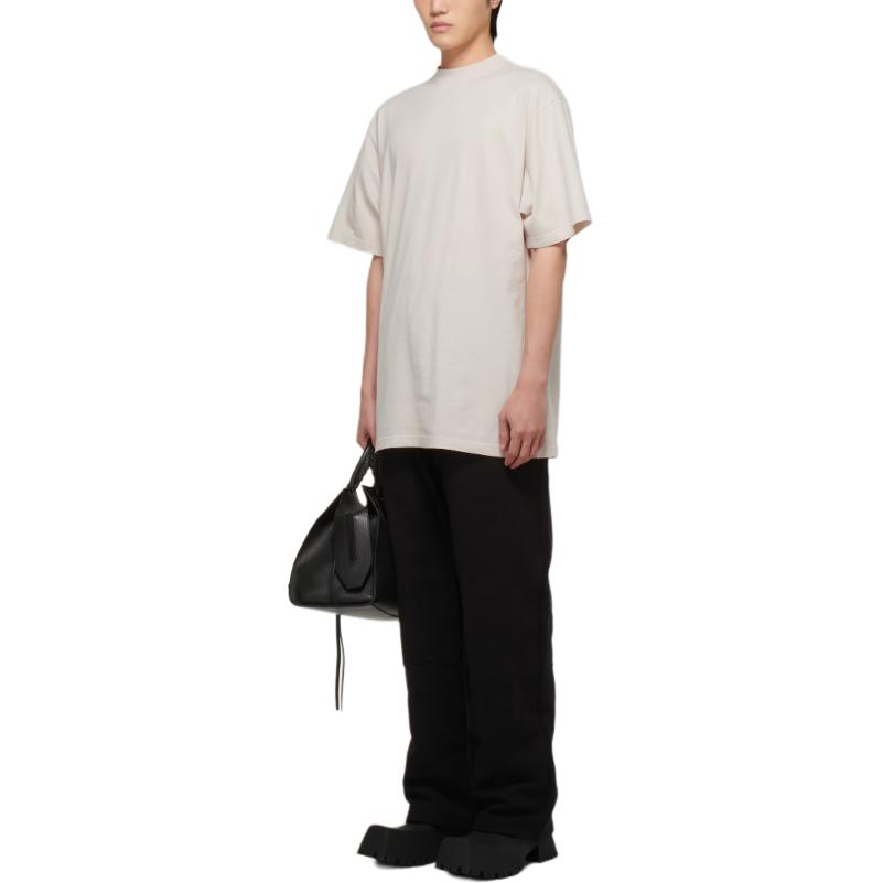 Purchase 巴黎世家 黑色字母logo刺繡針織彈性口袋運動長褲 674594TKVI91070