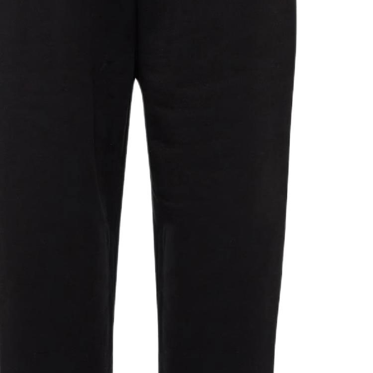 Cheap 巴黎世家 黑色字母logo刺繡針織彈性口袋運動長褲 674594TKVI91070