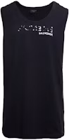 Order Balenciaga Black Letter Print Crew Neck Pullover Vest Regular Fit. 697880TOVO51070