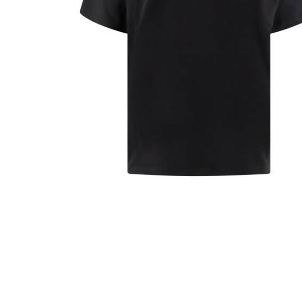 Balenciaga  Black Letter Print Crewneck T-Shirt Regular Fit Short Sleeve. 764235TQVN11083 圖 7