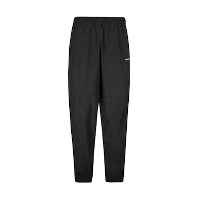 Balenciaga Black Logo Print Elastic Waist Relaxed Knit Joggers. 621435TDO131000