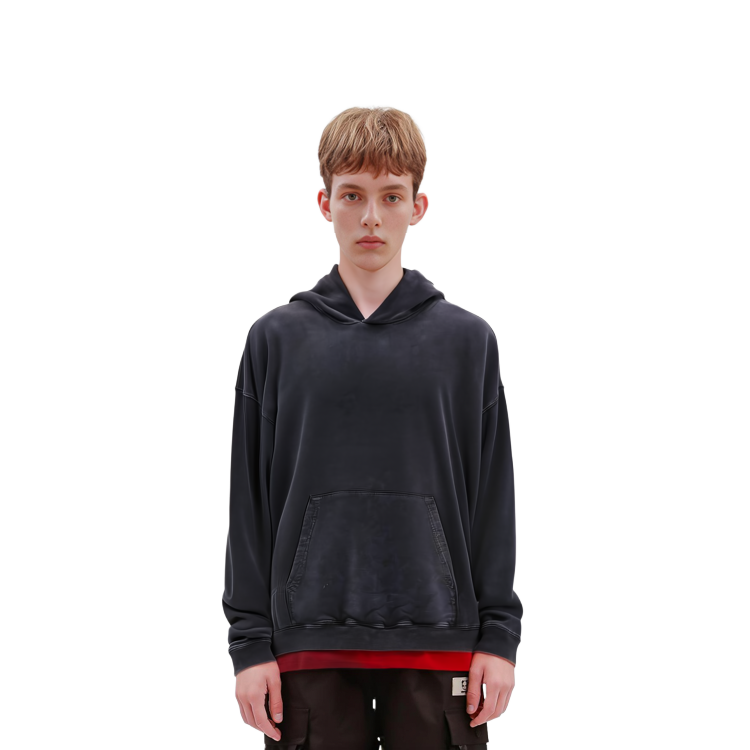 Purchase Balenciaga Sudadera Negra con Logo Entallada Pullover 620973-TNVU2-1073