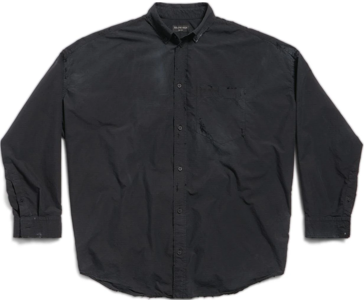 balenciaga-black-long-sleeve-solid-shirt-with-pointed-collar-and-loose-fit-795142-tqm-101000