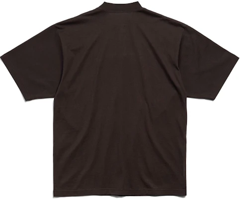 Balenciaga 黑色印花修身圓領T恤 764235TQVS31055 Lookbook Balenciaga 黑色印花修身圓領T恤 764235TQVS31055