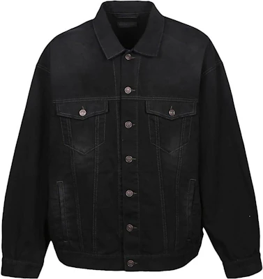 Balenciaga 黑色單排扣休閒外套 724651TNW111700 Buy Balenciaga 黑色單排扣休閒外套 724651TNW111700