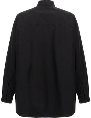 발렌시아가 블랙 솔리드 컬러 클래식 핏 긴팔 버튼업 셔츠 796982TNM601000 Lookbook 발렌시아가 블랙 솔리드 컬러 클래식 핏 긴팔 버튼업 셔츠 796982TNM601000