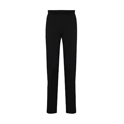 Balenciaga Black Solid Elastic Waist Knit Jogger Pants. 623757TGV041000