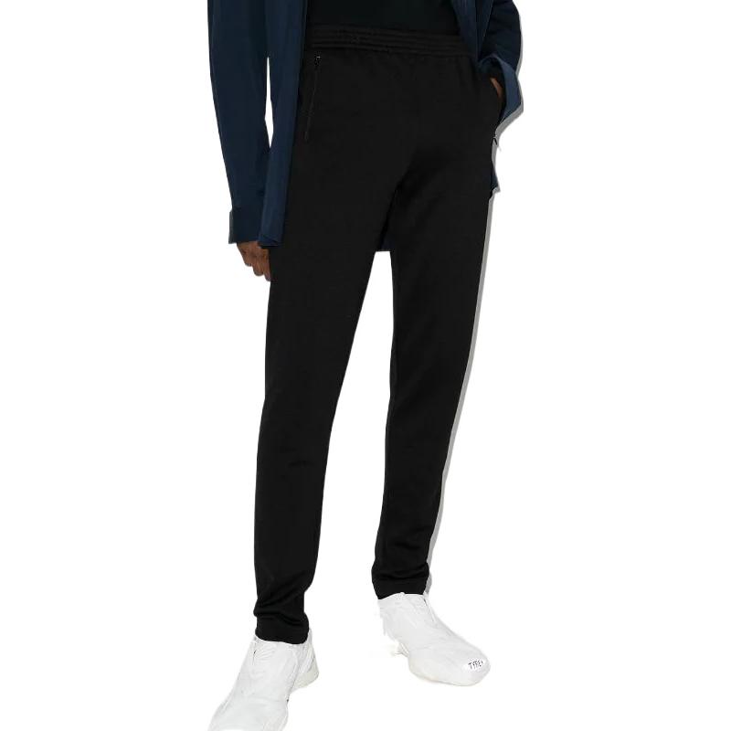 Lookbook 발렌시아가 블랙 솔리드 엘라스틱 웨이스트 니트 조거 팬츠 623757TGV041000