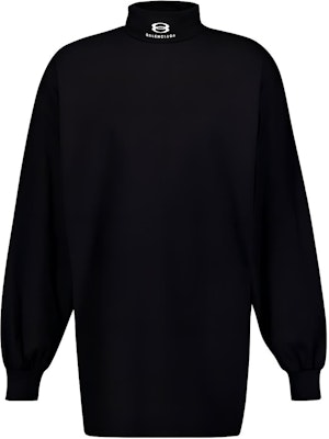 Balenciaga Black Turtleneck Logo Sweater Regular Fit Long Sleeve. 767849TPVG81070 Buy Balenciaga Black Turtleneck Logo Sweater Regular Fit Long Sleeve. 767849TPVG81070