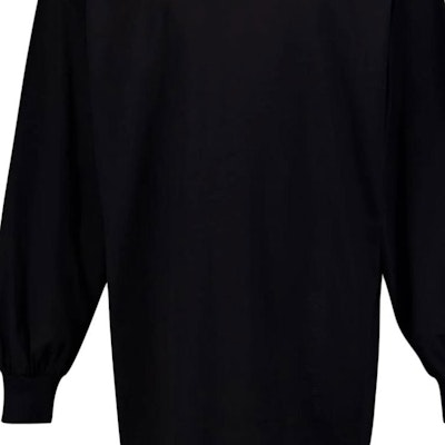 Balenciaga Black Turtleneck Logo Sweater Regular Fit Long Sleeve. 767849TPVG81070 Sizing Balenciaga Black Turtleneck Logo Sweater Regular Fit Long Sleeve. 767849TPVG81070