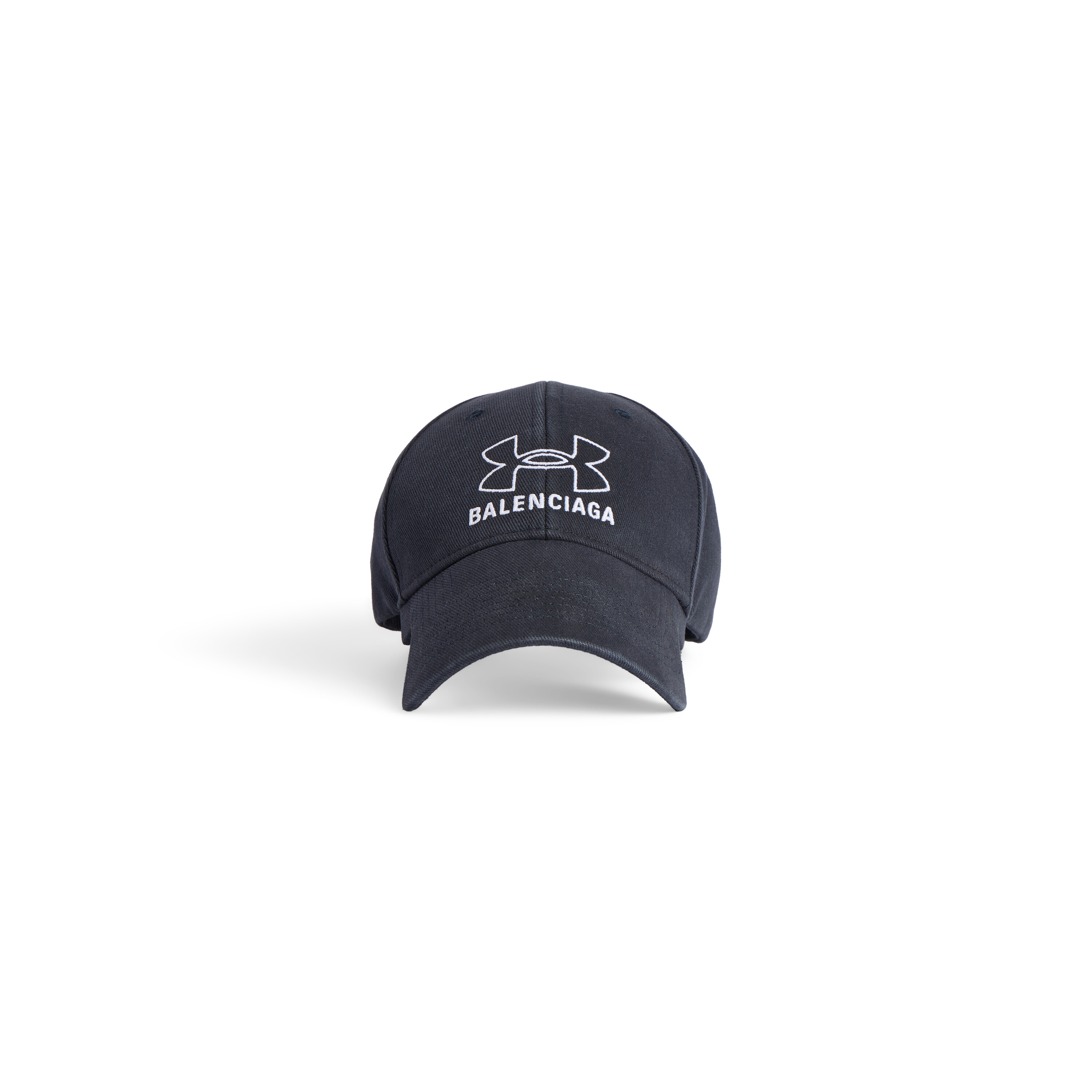 Lookbook Balenciaga Gorra Azul de Algodón con Bordado de Logo 807145410B21160