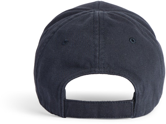 Balenciaga Gorra Azul de Algodón con Bordado de Logo 807145410B21160 Shop Balenciaga Gorra Azul de Algodón con Bordado de Logo 807145410B21160