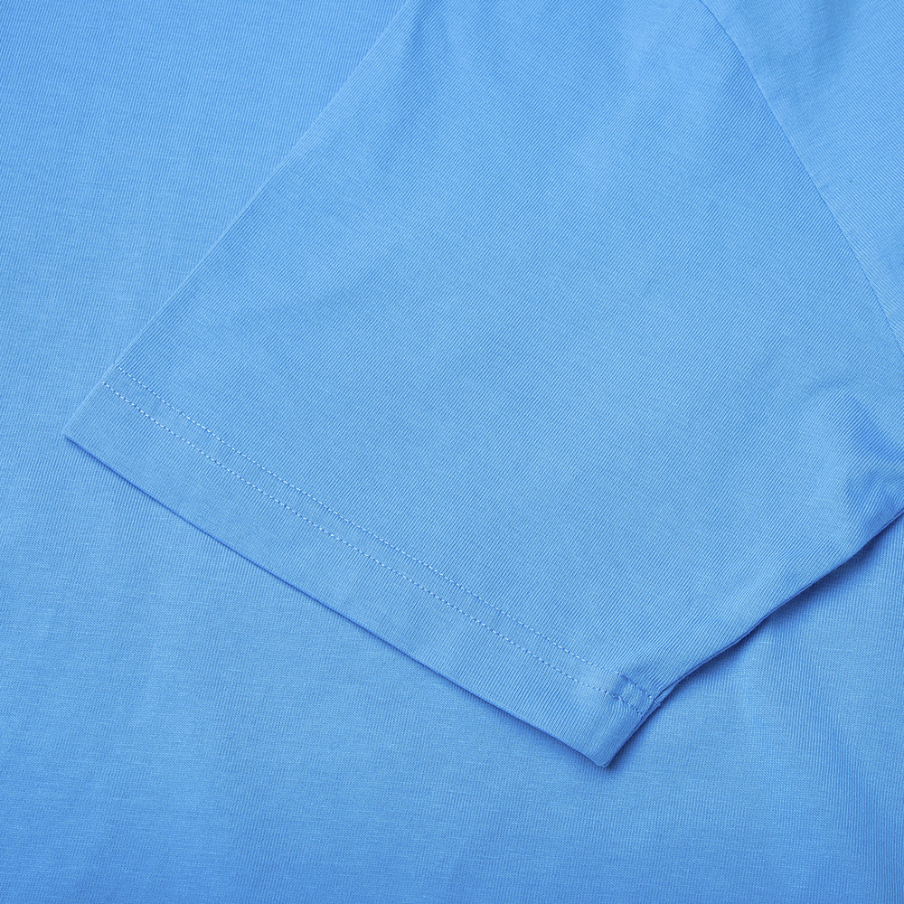 Purchase Balenciaga  Blue Crewneck Short Sleeve T-Shirt Regular Fit 612966TMVG74090