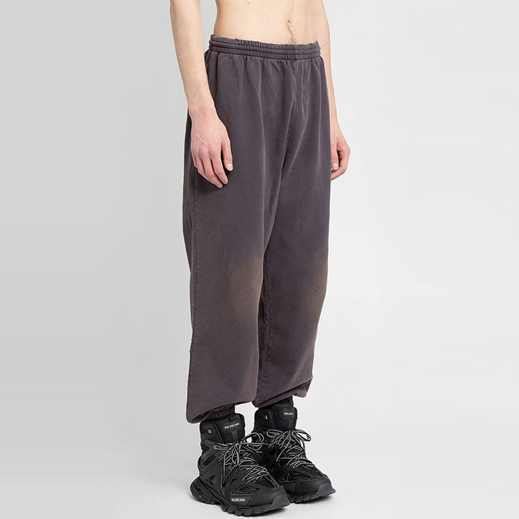 Purchase Balenciaga  Brown Elastic Waist Knit Jogger Sweatpants SS22 Collection. 675244TLVH14265