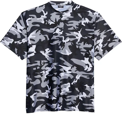 Camiseta Balenciaga Estampado Camuflaje Cuello Redondo Ajuste Regular Multicolor. 6584904A9B31400 Order Camiseta Balenciaga Estampado Camuflaje Cuello Redondo Ajuste Regular Multicolor. 6584904A9B31400