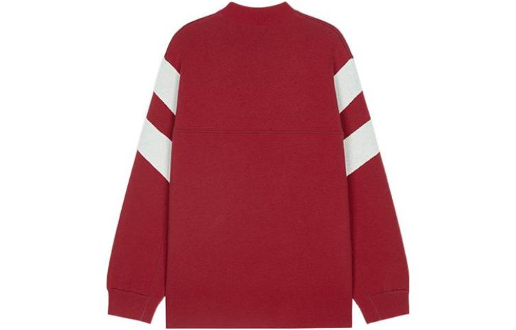 Balenciaga  Casual Colorblock Crewneck Sweatshirt Red 675301T41196278 圖 3