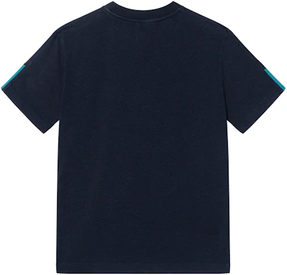 Balenciaga FW22 海軍藍條紋印花修身圓領T恤。 704070TMVG40470 Lookbook Balenciaga FW22 海軍藍條紋印花修身圓領T恤。 704070TMVG40470