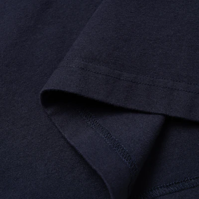 Balenciaga FW22 海軍藍條紋印花修身圓領T恤。 704070TMVG40470 Sizing Balenciaga FW22 海軍藍條紋印花修身圓領T恤。 704070TMVG40470