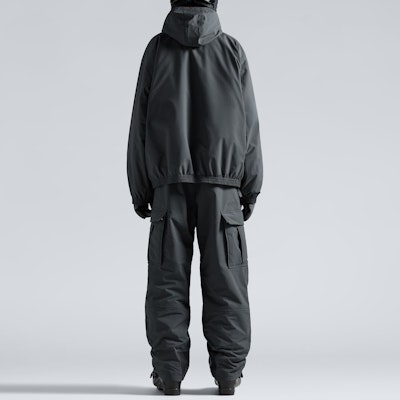 발렌시아가 그레이 로고 프린트 후드 스키 재킷 파카 코트. 773988TPO411441 Purchase 발렌시아가 그레이 로고 프린트 후드 스키 재킷 파카 코트. 773988TPO411441