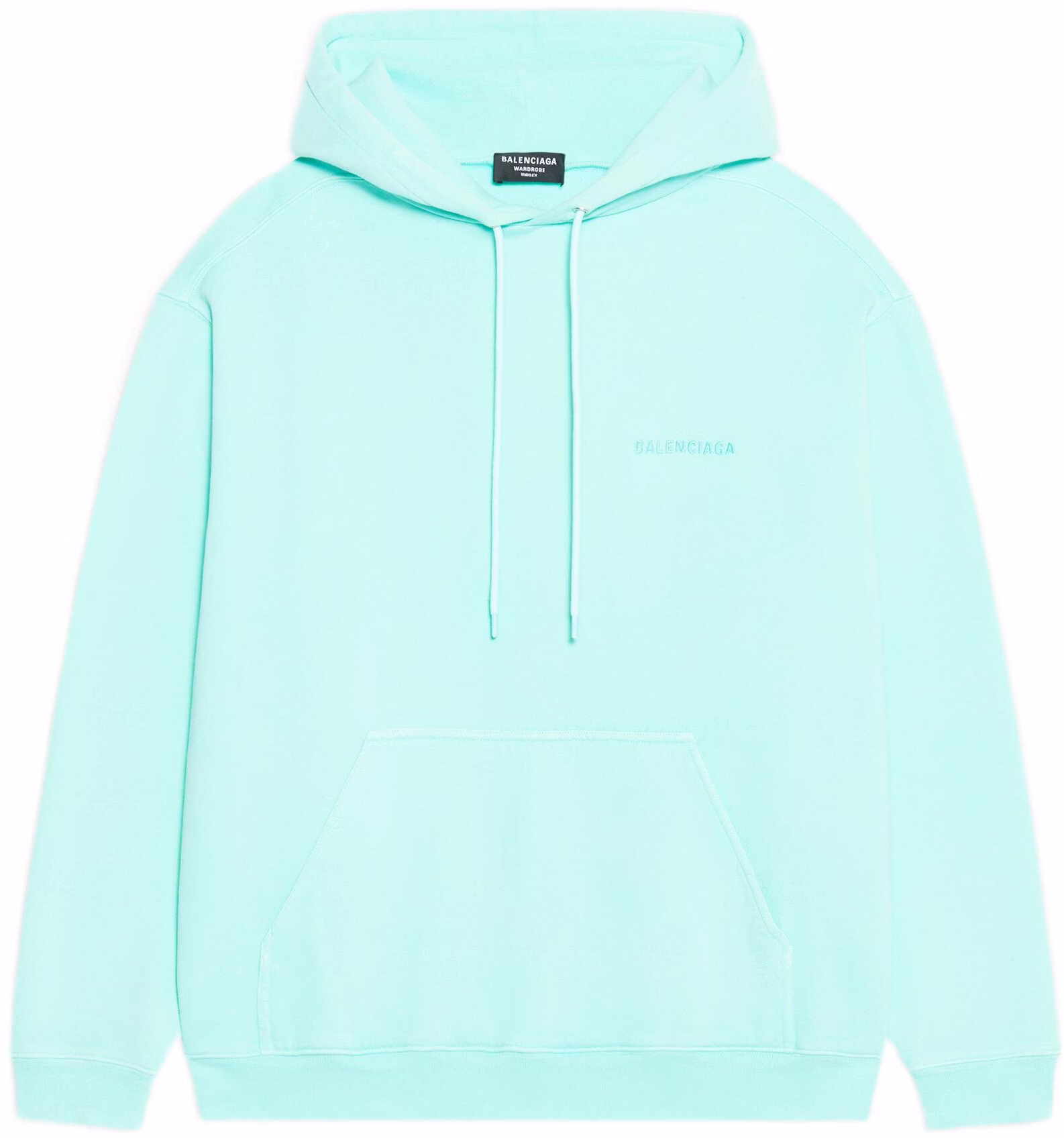 balenciaga-green-hoodie-with-solid-color-and-logo-design-600583-tlvb-83062