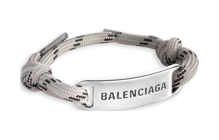 Balenciaga  Grey Bracelet with Letter Logo Design. 656418TVX4S1075 圖 2
