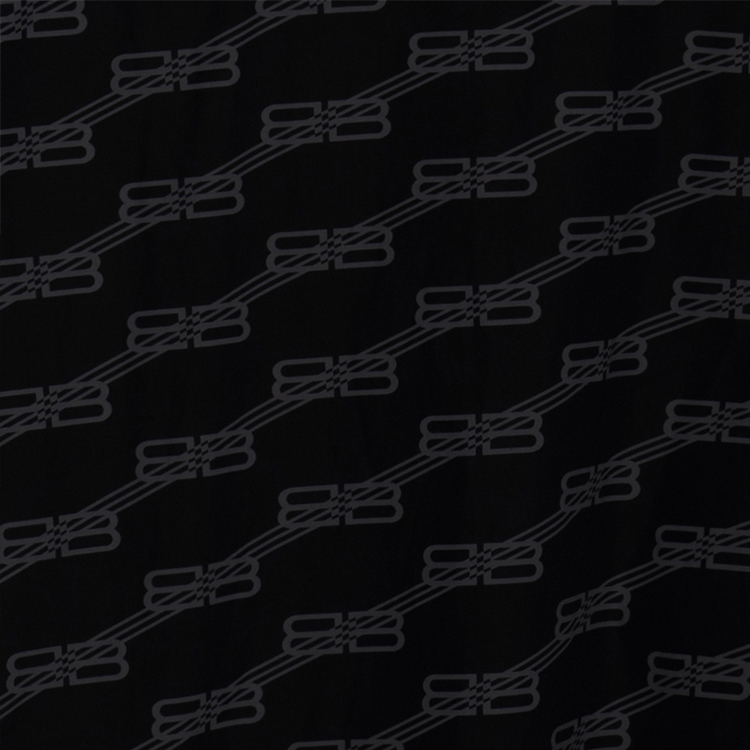 Balenciaga  Grey Loose-Fit Letter Logo Print Long Sleeve Shirt. 662983TML361269 圖 6