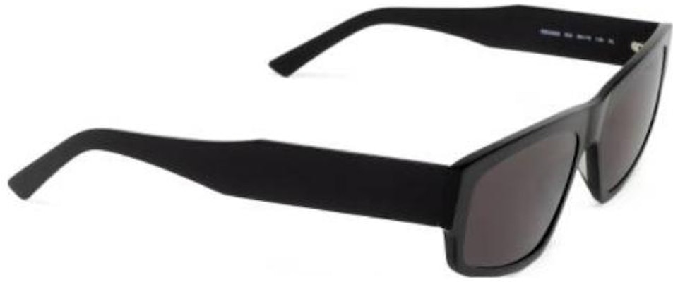 Balenciaga Irregular Acetate Black Sunglasses with Side Logo. BB0305S006 Order Balenciaga Irregular Acetate Black Sunglasses with Side Logo. BB0305S006