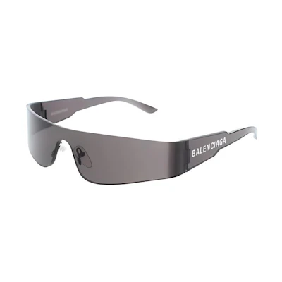 Balenciaga Irregular Grey Sunglasses Stylish Casual Frame. BB0041S001