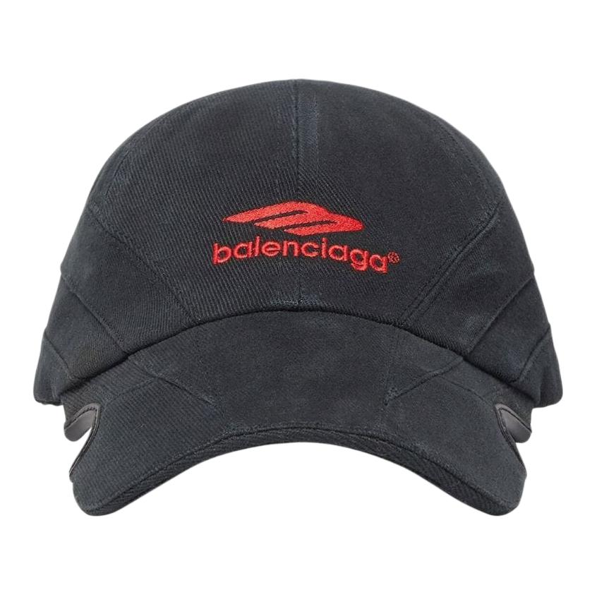 Purchase Balenciaga  Logo Cotton Cap Black 719285410B21000
