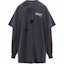 Order Balenciaga 标志做旧叠层长袖T恤 黑色. 818555TRVK89756