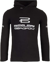 Balenciaga Logo Hoodie Black Regular Fit Pullover. 790374TQVG29034 Balenciaga Logo Hoodie Black Regular Fit Pullover. 790374TQVG29034