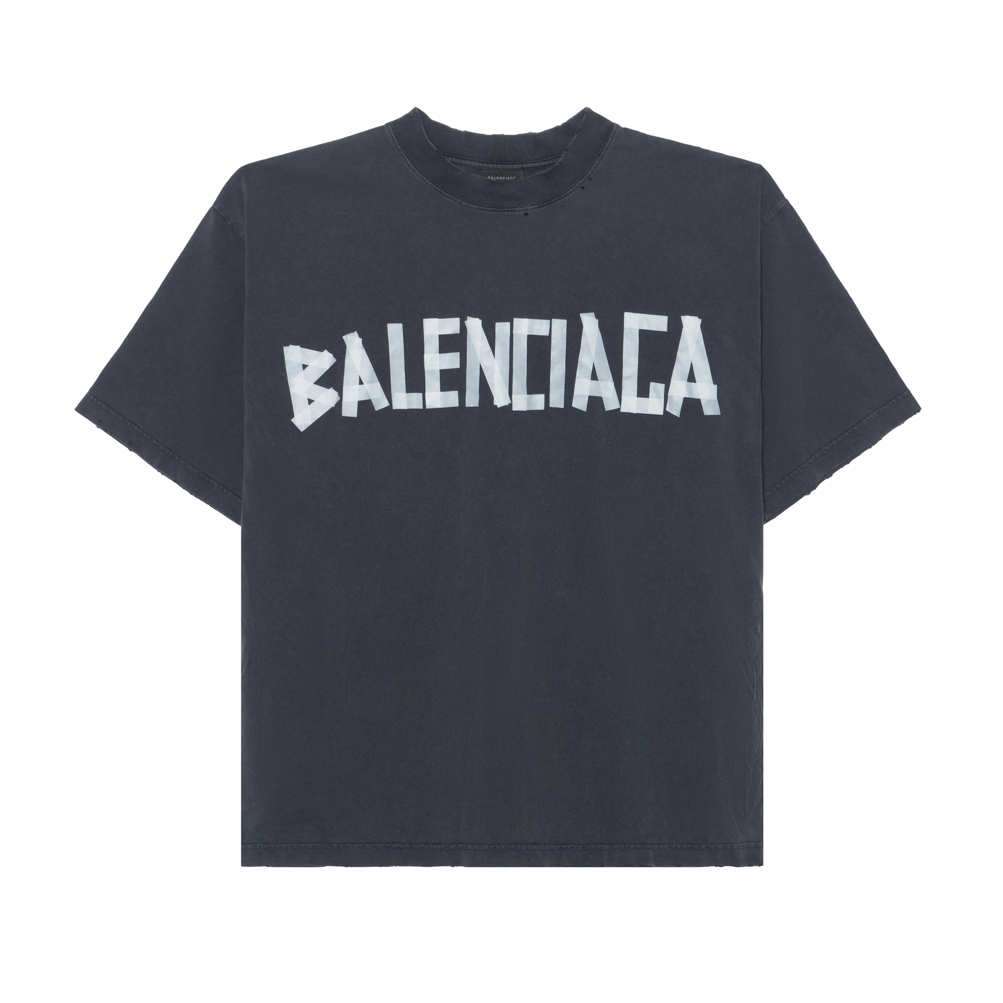 Balenciaga  Logo Oversized Black T-Shirt. 764235TRVK11041 圖 2