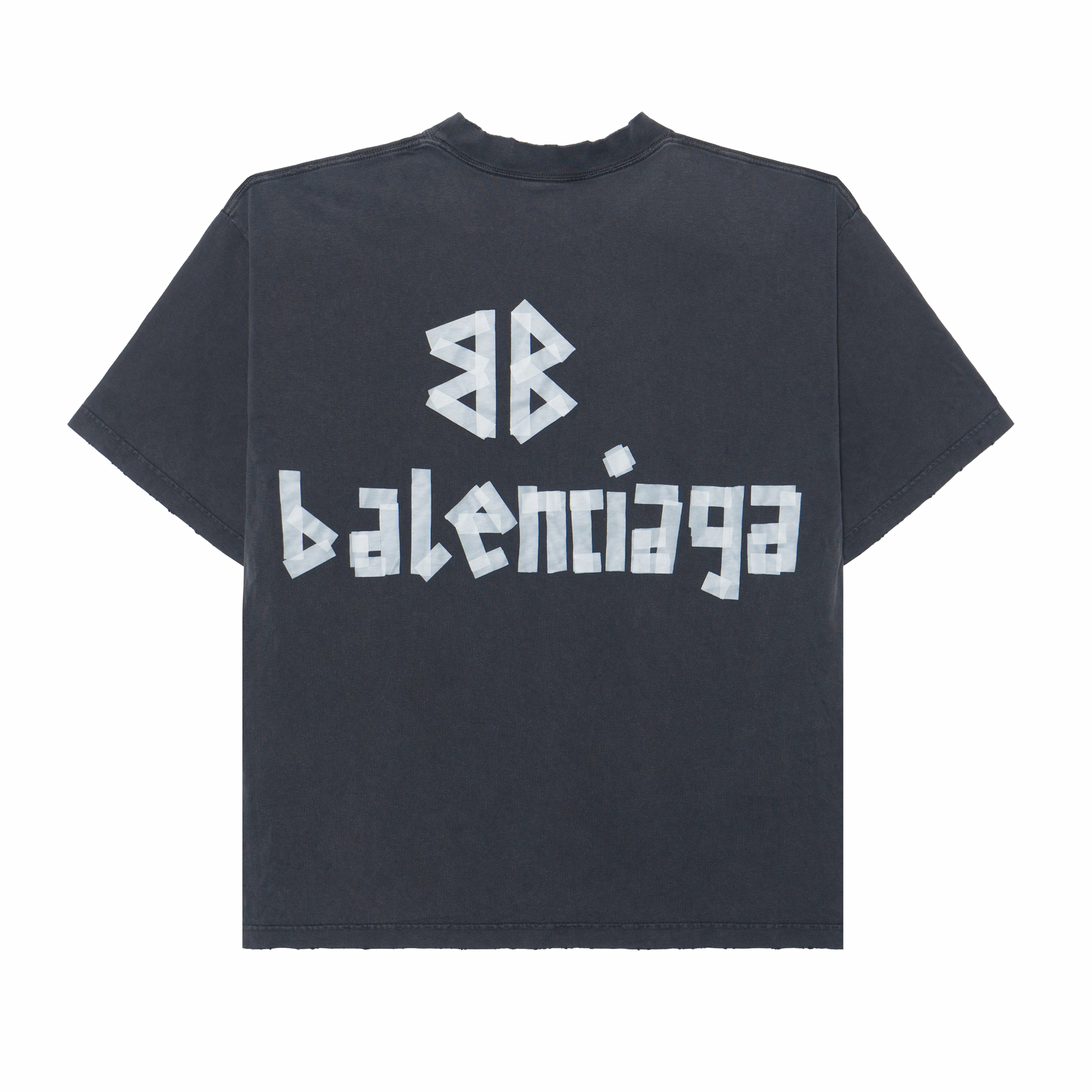 Balenciaga  Logo Oversized Black T-Shirt. 764235TRVK11041 圖 3