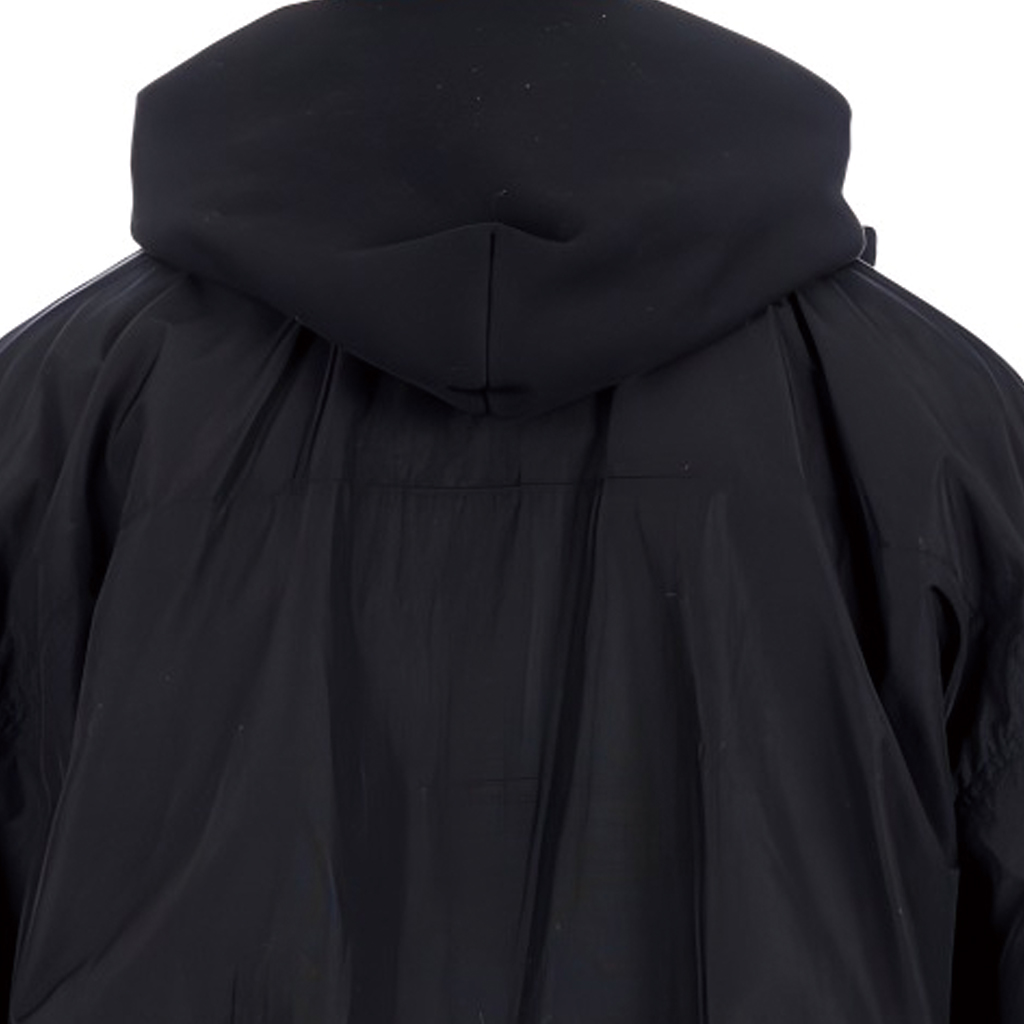 Balenciaga  Logo Zip-Up Long Sleeve Jacket Loose Fit Black 773043TNQ251000 圖 10