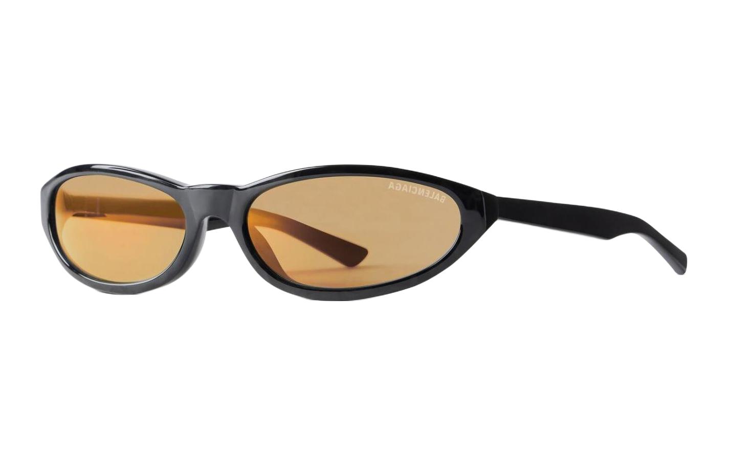 Balenciaga  Oval Sunglasses Black with Logo Lens. 570487T00482053 圖 2