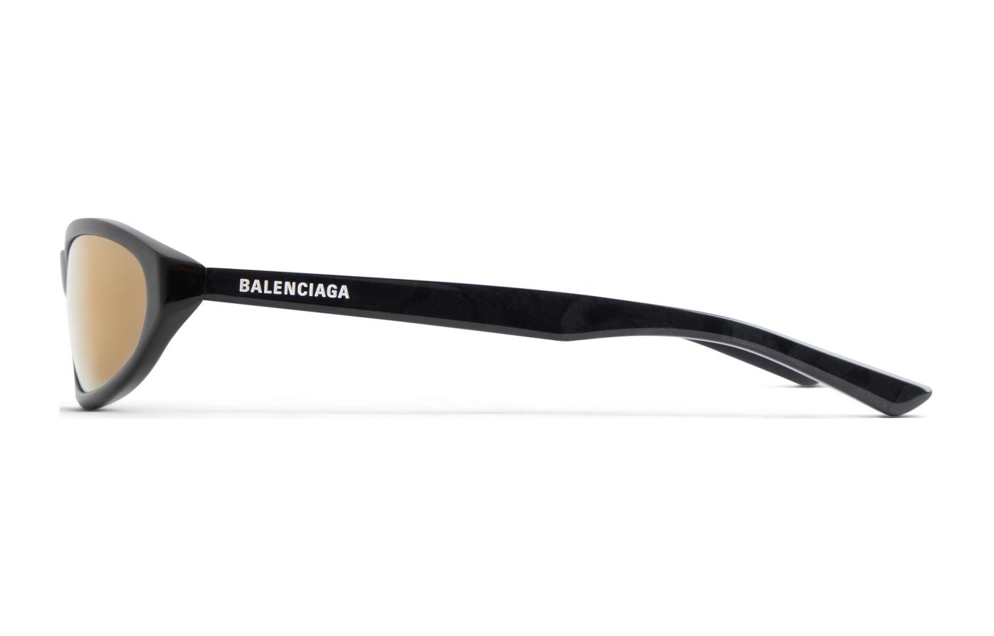 Balenciaga  Oval Sunglasses Black with Logo Lens. 570487T00482053 圖 5