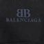 Sizing Balenciaga 寶麗嘉黑色寬版連帽衫帶標誌設計。 783397TQVS91083