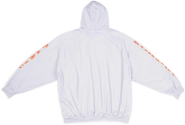 巴黎世家灰色宽松版印花连帽衫 697879TMV890901 Lookbook 巴黎世家灰色宽松版印花连帽衫 697879TMV890901