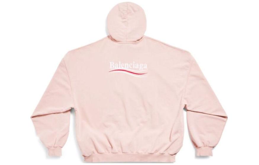 Balenciaga  Oversized Logo Print Hoodie 739024TKVI99711 圖 7