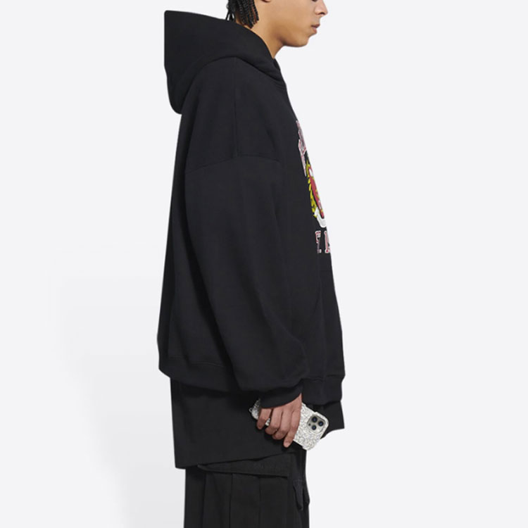 Balenciaga  Oversized Logo Print Hoodie Black. 674986TLV901076 圖 6