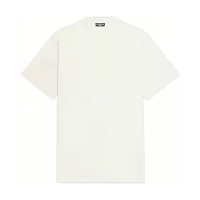 Balenciaga Oversized Plain White Crewneck Long T-Shirt. 681045TLVH99054