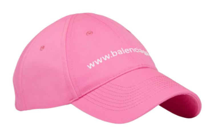 Lookbook Balenciaga  Pink Polyester Tech Twill Baseball Cap. 7507144b5b35677