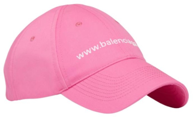 Balenciaga Pink Polyester Tech Twill Baseball Cap. 7507144b5b35677 Lookbook Balenciaga Pink Polyester Tech Twill Baseball Cap. 7507144b5b35677