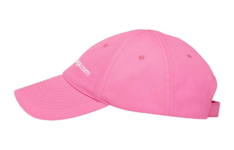 Purchase Balenciaga  Pink Polyester Tech Twill Baseball Cap. 7507144b5b35677